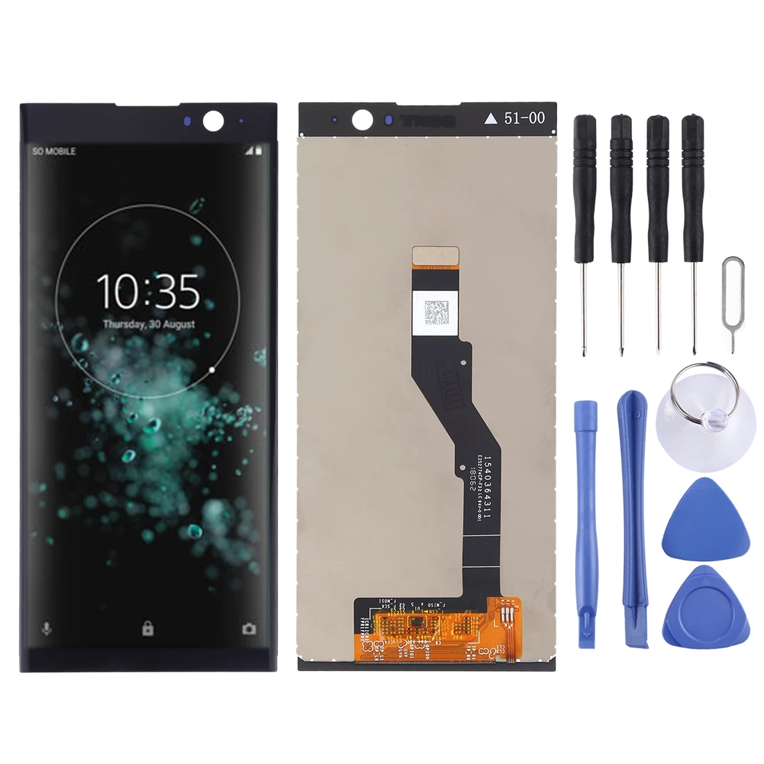 ЖК-экран для sony Xperia XA2 Plus, сенсорный экран, дигитайзер, сборка, экран, качество AAA
