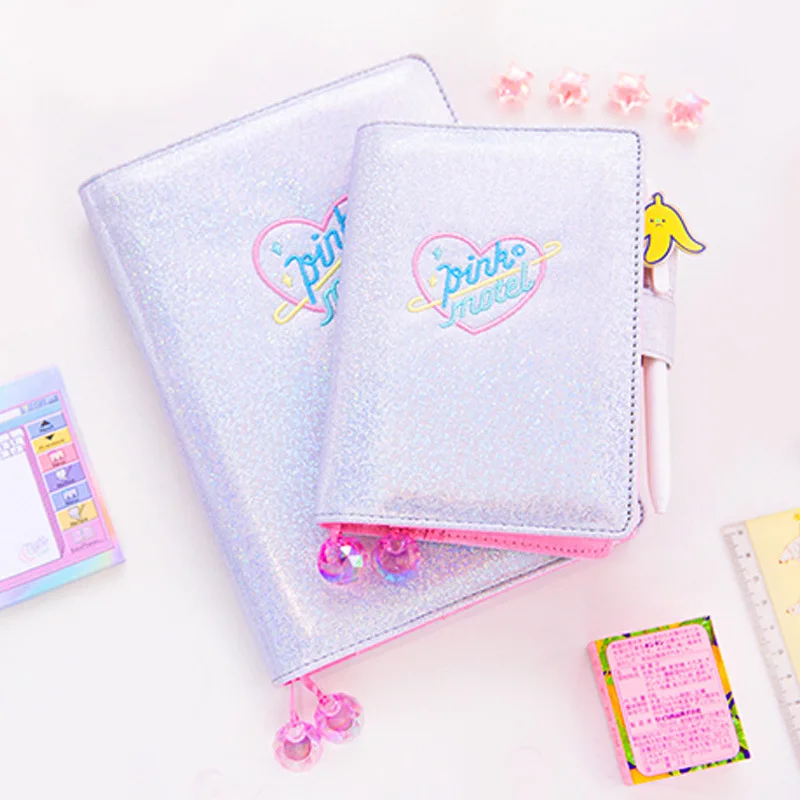 DIY недатированный A5 ежемесячный недельный ежедневник My Pink Diary Git 207P