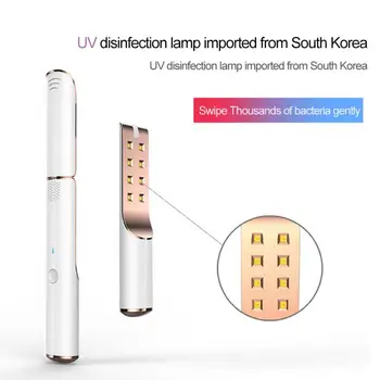 

Folding Lamp UV Disinfection Rechargeable Portable UV Handheld Folding Home Travel Small Portable Sterilization