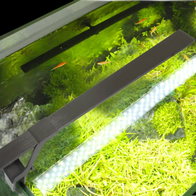 High Brightness 30cm 40cm 60cm LED Aquarium Lighting Clip on Fish Tank Plant Grow Lamp for