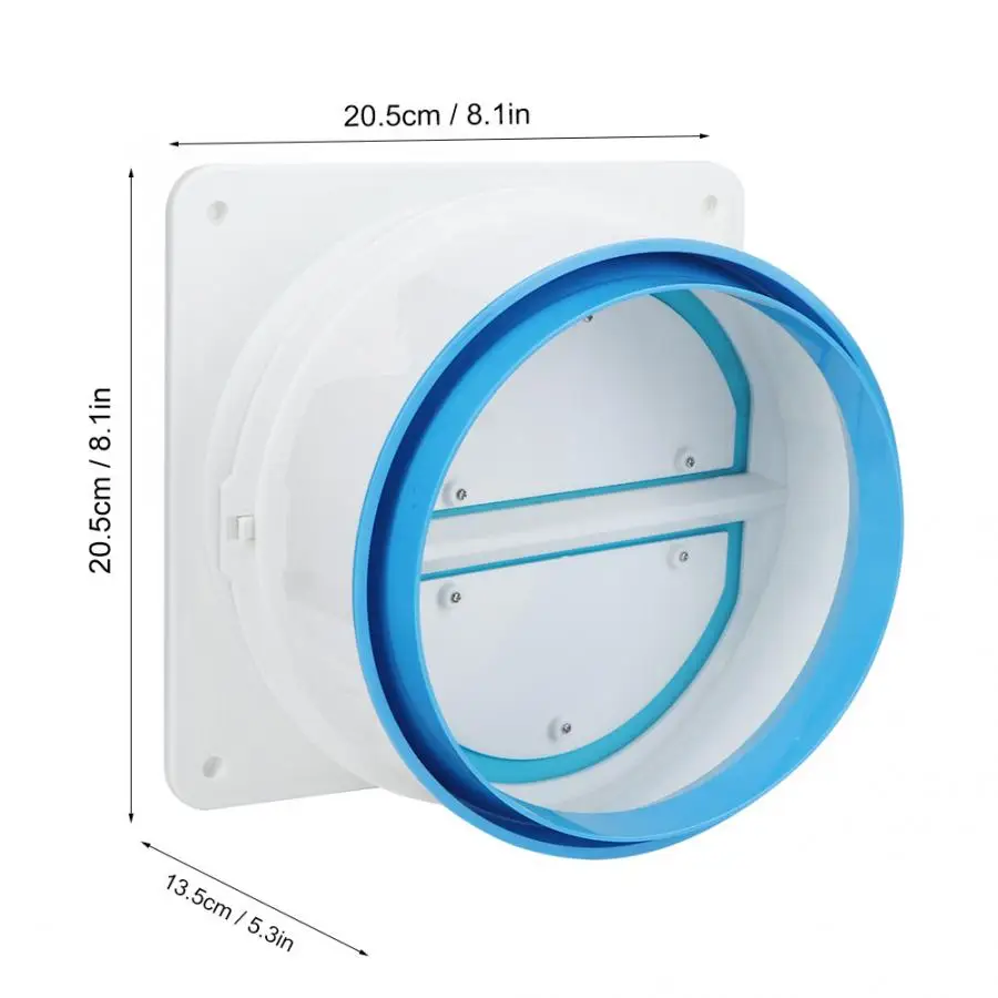Кухонные вытяжки обратный клапан дымовых газов выхлопная труба анти-дым стоп Обратный клапан обратный клапан аксессуары новые