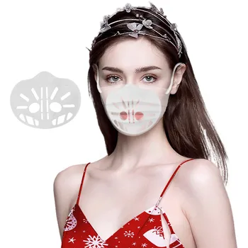 

3D Mouth Mask Support Breathing Help Mask Inner Cushion Bracket Food Grade Silicone Mask Holder Breathable mondkapjes wasbaar