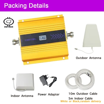 

ZQTMAX GSM Amplifier 900MHz signal repeater GSM mobile phone repeater mini cell phone signal booster
