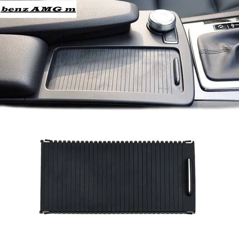 

Car Styling Center Console Water Cup Holder Panel Decoration Cover Trim ABS For Mercedes Benz W204 W212 C E Class 2007-2015