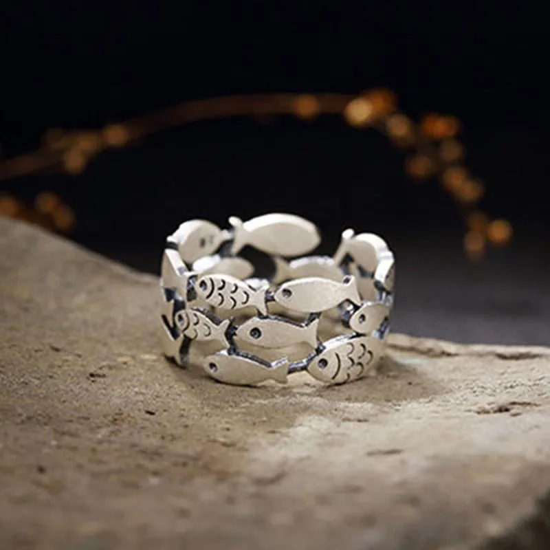 Finger Ring Jewelry Accessories for Women Metallic Style