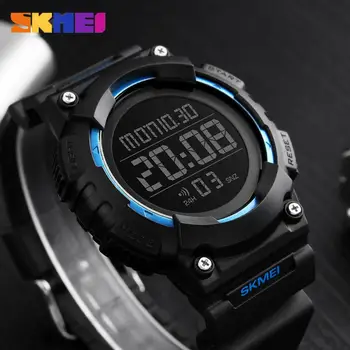 

SKMEI Luxury Brand Men Sport Watch 5Bar Waterproof Fashion Watches Multifunction Alarm Digital Watch Relogio Masculino 1248