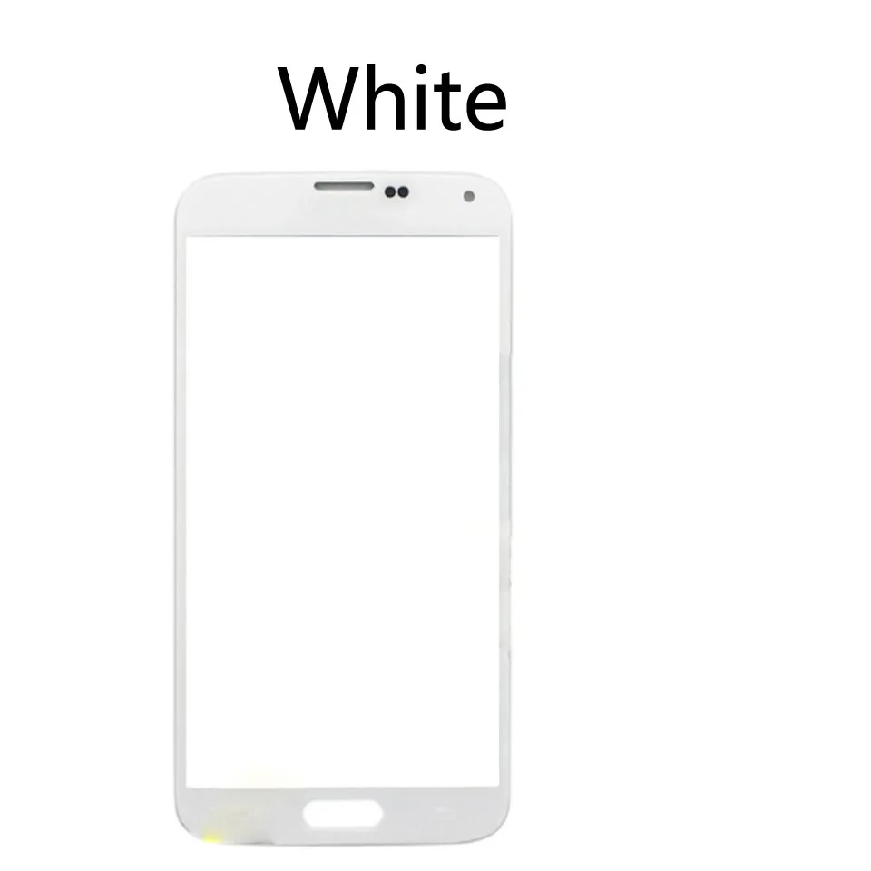 White-No tool S5mini сенсорный экран для Samsung Galaxy S5 mini G800F G800H G800 передняя внешняя стеклянная сенсорная линза 4,5" - Цвет: White-No tool