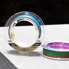 

100M X8 Braid Fishing Items For Sea Carp Tackle Wire Multifilament PE Line Freshwater Spinning Accessories Jewelry Surfcasting