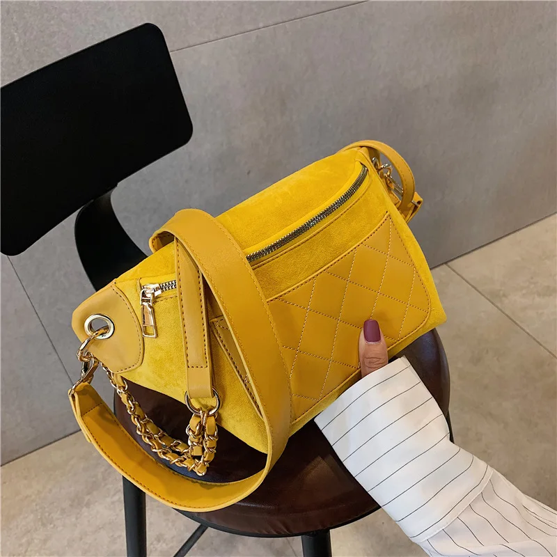 

2019 New Style WOMEN'S Bag Thin Casual Wallet Mobile Phone Chest Pack INS Super Fire MORI Series Rhombus Fashion Shoulder Bag