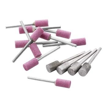 

2 Set Of Cylinder Head Diamond Mounted Points Grinding Bits 45mm Long 8 x3mm 4 in 1 &10 in 1