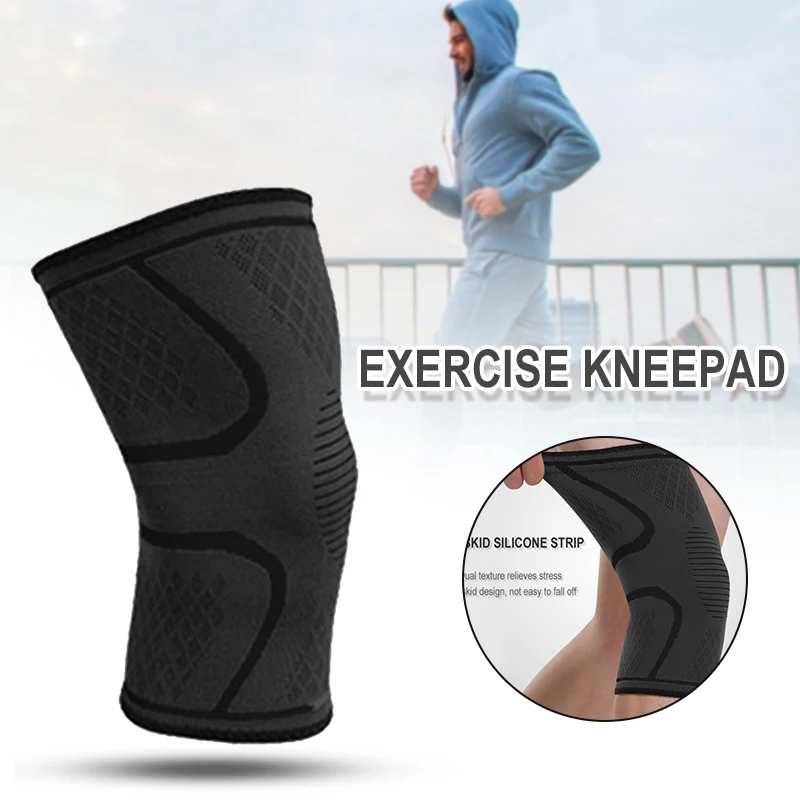 

Наколенники Спортивные Компрессионные, эластичные спортивные, Нескользящие, для бега, велоспорта, баскетбола