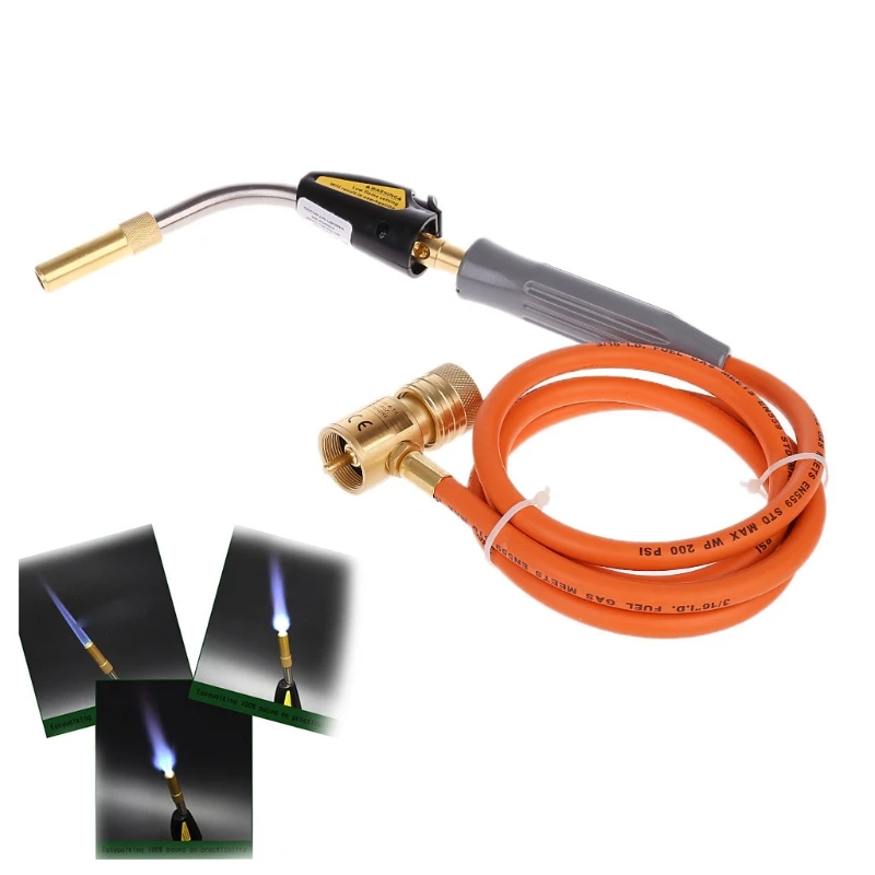 

Heating Braze Welding Torch Propane MAPP Catridge Cylinder Gas Self Ignition