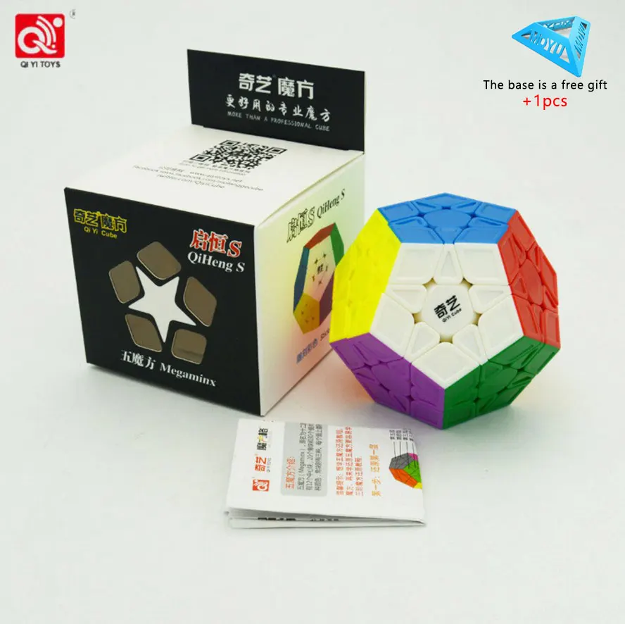 3x3 спидкуб Megaminx Стикеры Magic Cube Додекаэдр Скорость Логические кубики игрушка-головоломка