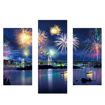 

5D Full Drill Diy Magic Quadruple Diamond Painting Living Room Bedroom Masonry Explosion Cross Stitch Decor Kits 6