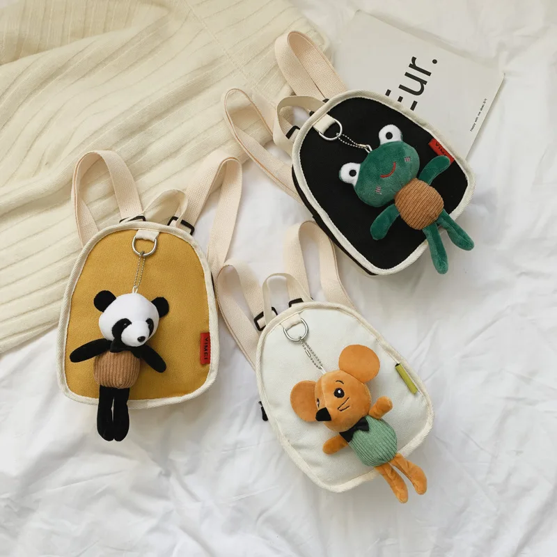 22 см дети мультфильм панда рюкзак Kawaii сумки мальчики девочки школьные милые