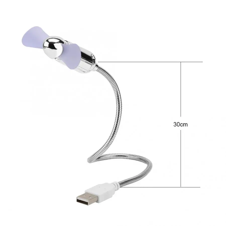 Гаджет USB лампа гаджеты electronicos DC 5 В USB Гибкий температурный мини-вентилятор с/светодиодный летний офисный домашний USB вентилятор