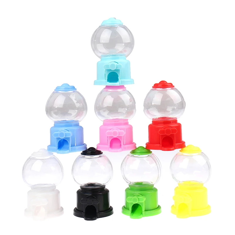 Candy Toy Dispenser 1PC Sweets Mini Candy Machine Bubble Toy Dispenser Coin Bank Kids Toy Christmas Birthday Gift