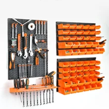 Аппаратные инструменты подвесная доска для гаражной мастерской стеллаж для хранения винтовой ключ классификация компонентный чехол Запчасти Коробка Чехол для инструмента