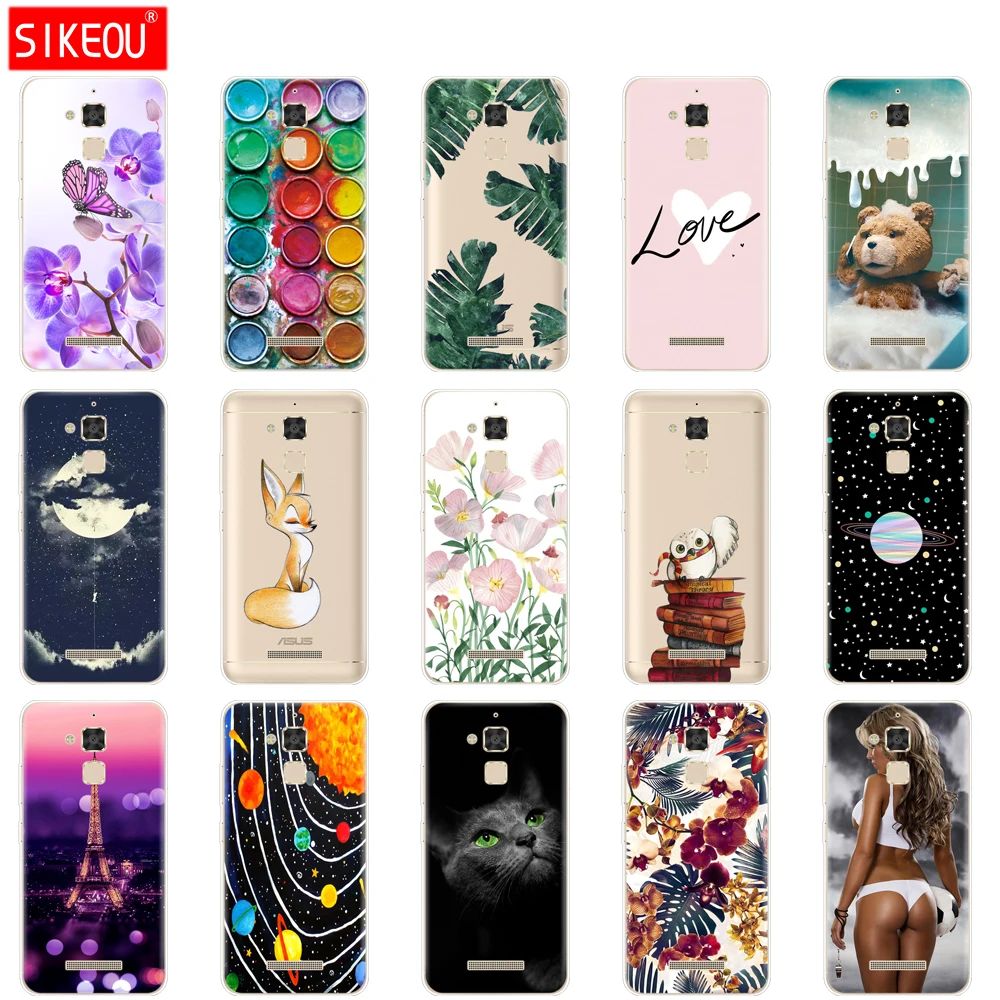 

Case For ASUS Zenfone 3 MAX ZC520TL Case Cover 5.2" Back On For Zenfone 3 MAX ZC520TL Soft TPU Silicon Case Phone Fundas Bumper