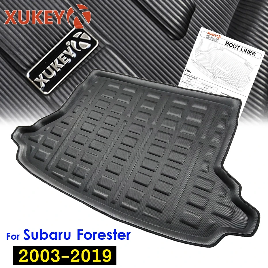 Для Subaru Forester 2003 2019 SG SH SJ SK грузовой поднос для багажника задний багажник коврик