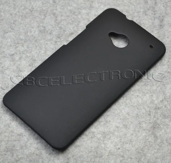 Для htc One M7 высококачественный прорезиненный Матовый Жесткий чехол-накладка