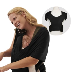 Porte bébé ergonomique pour nouveau né, sac à dos pour enfants, Hipseat, réglable, X enveloppement pour bébé de 0 à 36 mois 