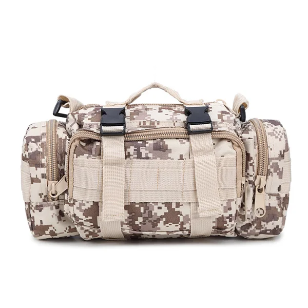 DSDG Открытый 3P Магическая тактическая поясная Сумка Molle Camo сумка на плечо сумка для камеры для Comping Пешие прогулки Охота армейская Военная - Цвет: DSDG
