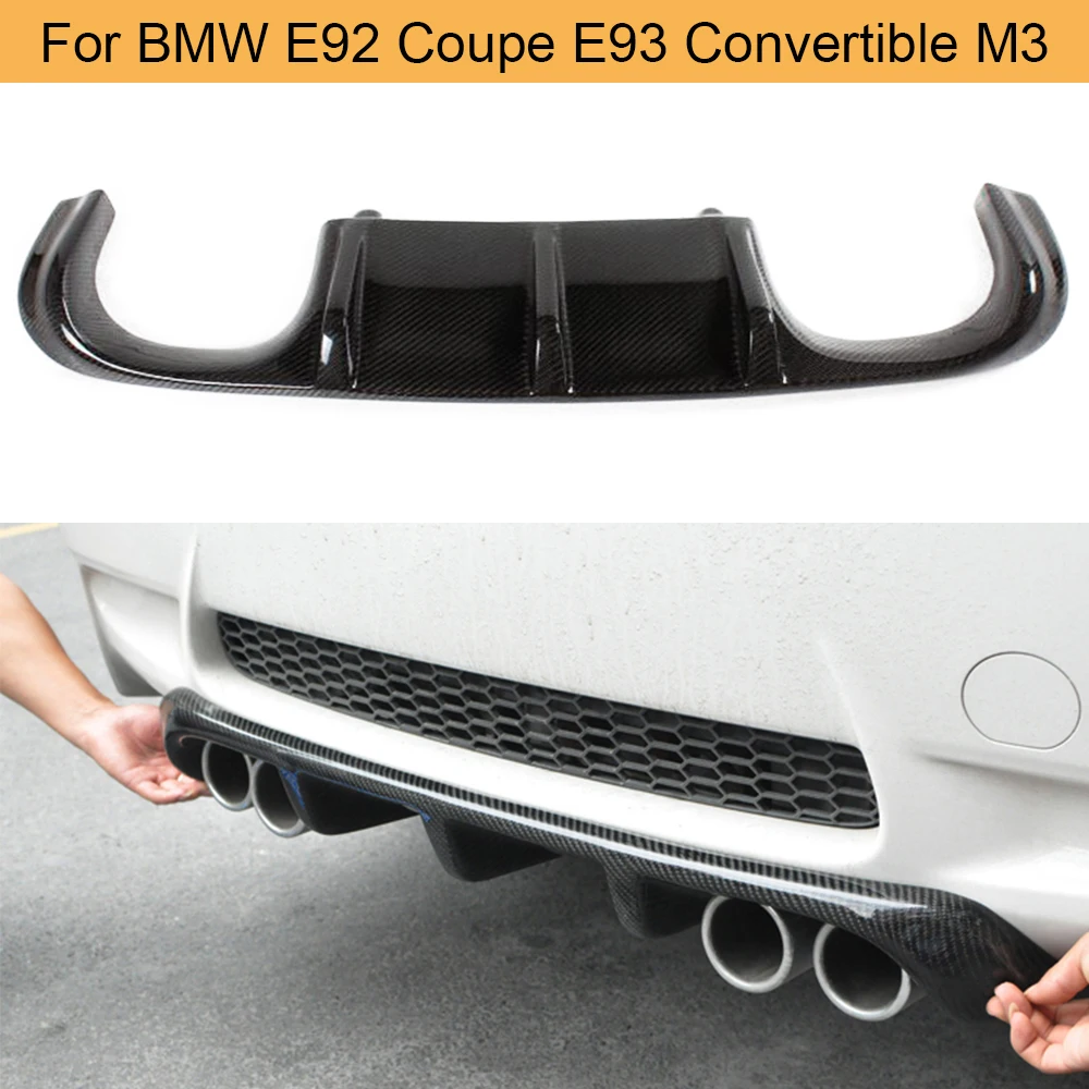 Автомобильный задний бампер диффузор спойлер для BMW E92 Coupe E93 Convertible M3 2008 2013 из