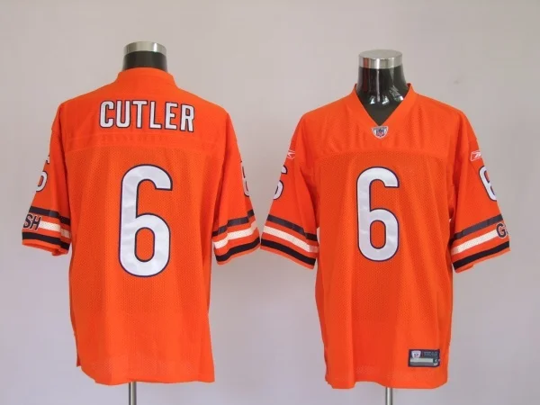 Цвет: желтый Стильная, высококачественная, Джерси Chicago Jay Cutler - Цвет: Цвет: желтый