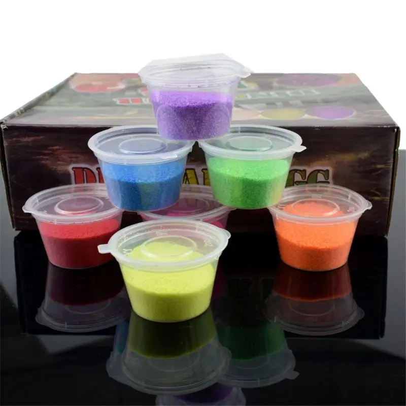 

DIY Not Wet Magic Sand Handmade Toys Non-toxic Magic Mars Space Sand Educational