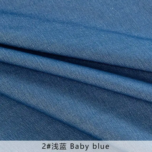 Micro Stretchy Denim Fabric Cotton 