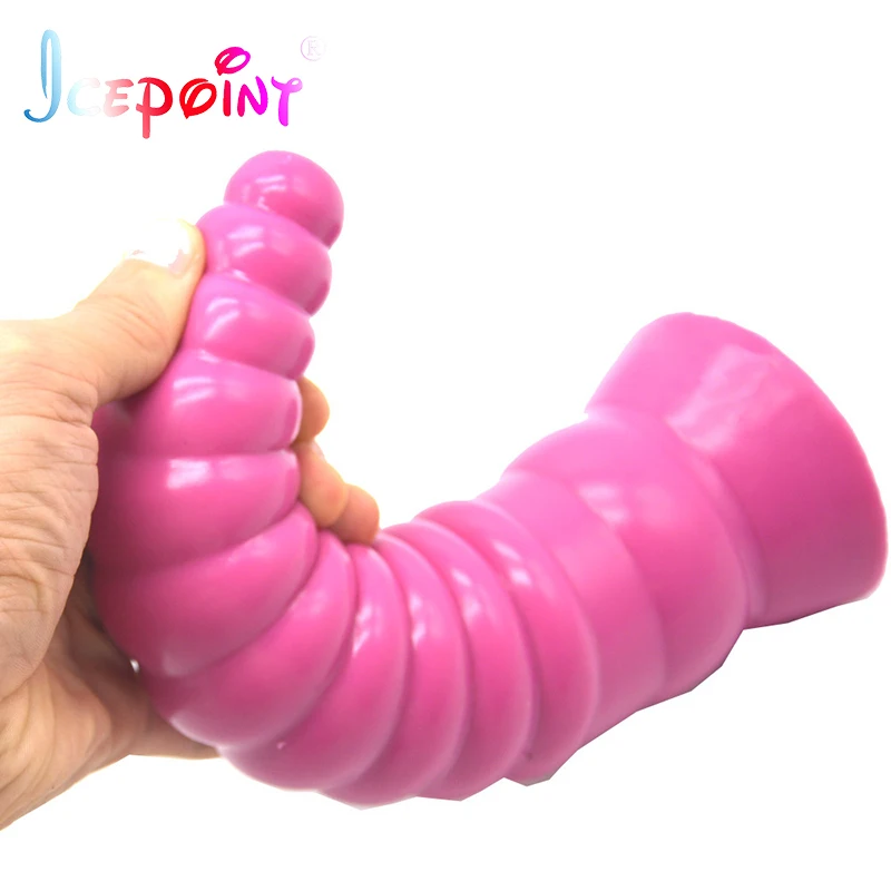 2020 large butt plug silicone anal sex toys for women men anus massage clitoral pussy stimulate anal dildo sucker sex products
