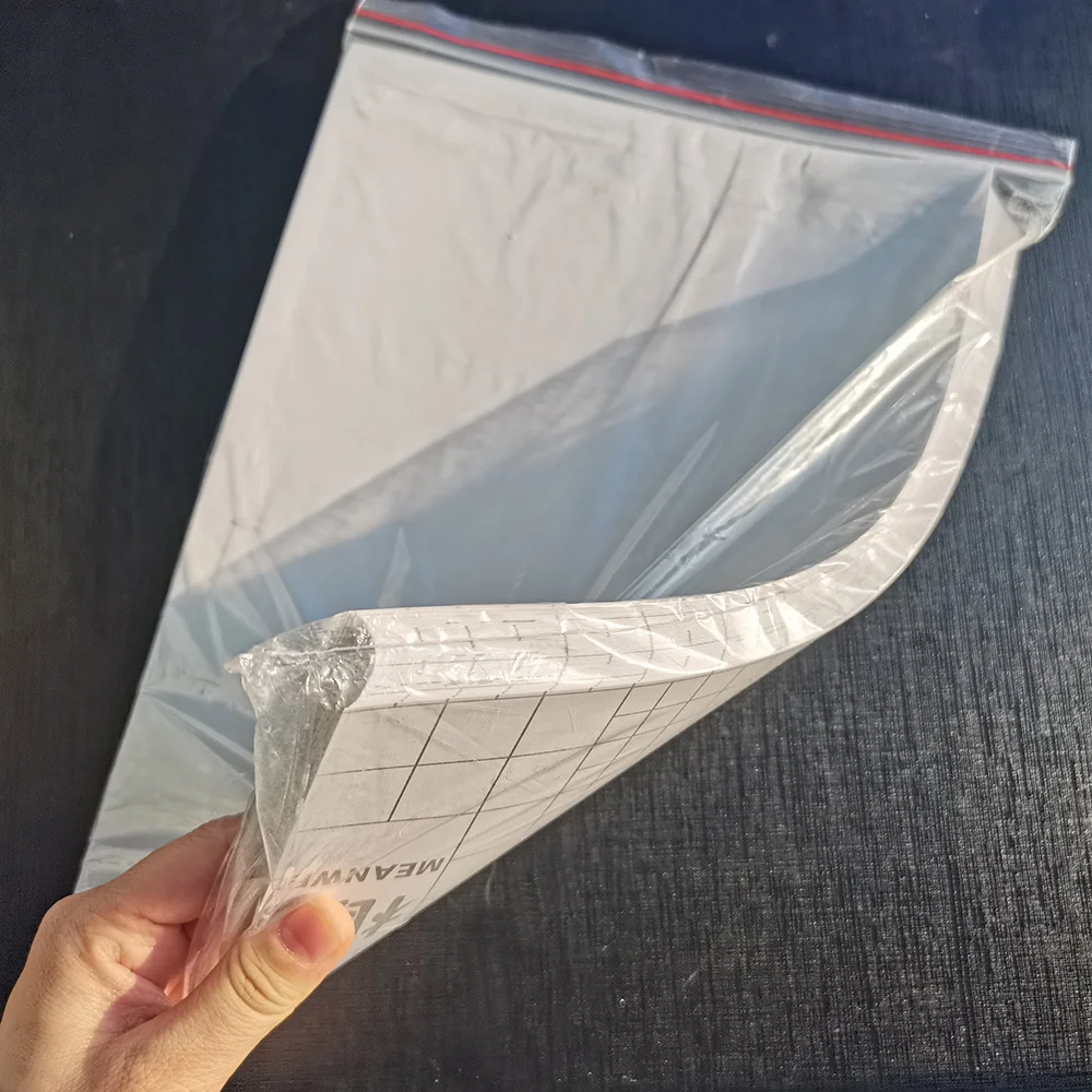 50sheets Self-Adhesive A4 Matte Photo Cold Laminating Film 210X297MM Photo Package Color Card Paper