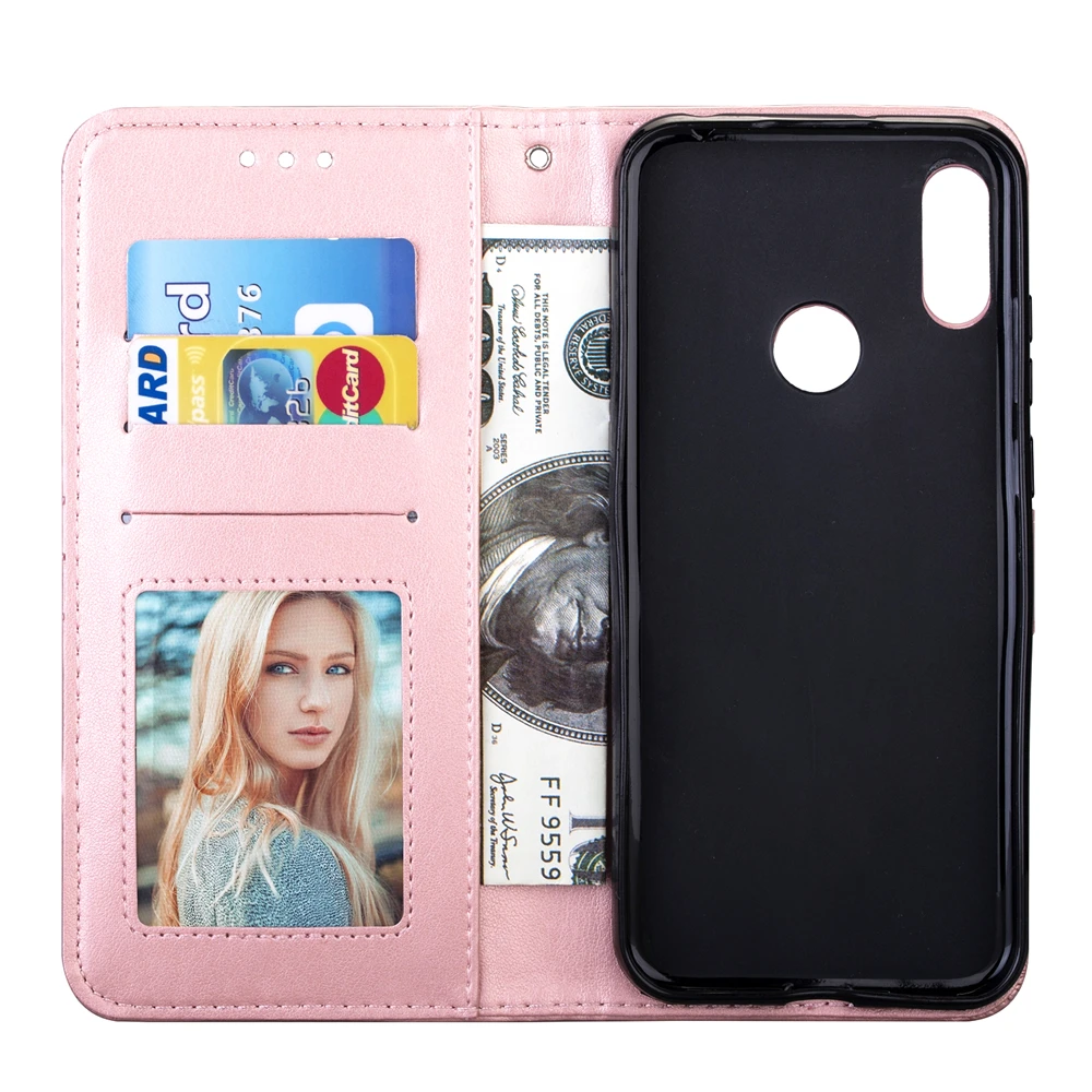 Кожаный чехол для huawei Y6 3D кошелек с мандалой чехол для Coque huawei Honor 8A Y6 Y7 Prime Чехол-книжка s для мужчин и женщин