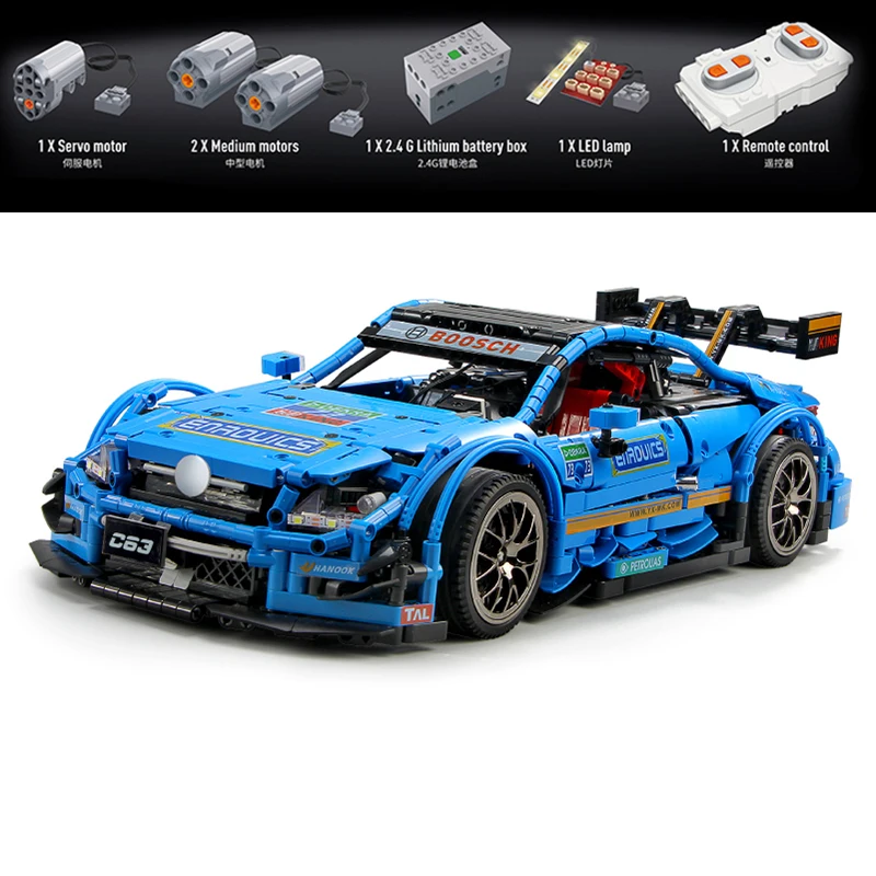 DHL lepinblocks 20086 20087 20001 Technic Race Car Building Blocks Bricks 42083 42056 Christmas Gift Bugatti car Chiron - Цвет: 13073 (C63)