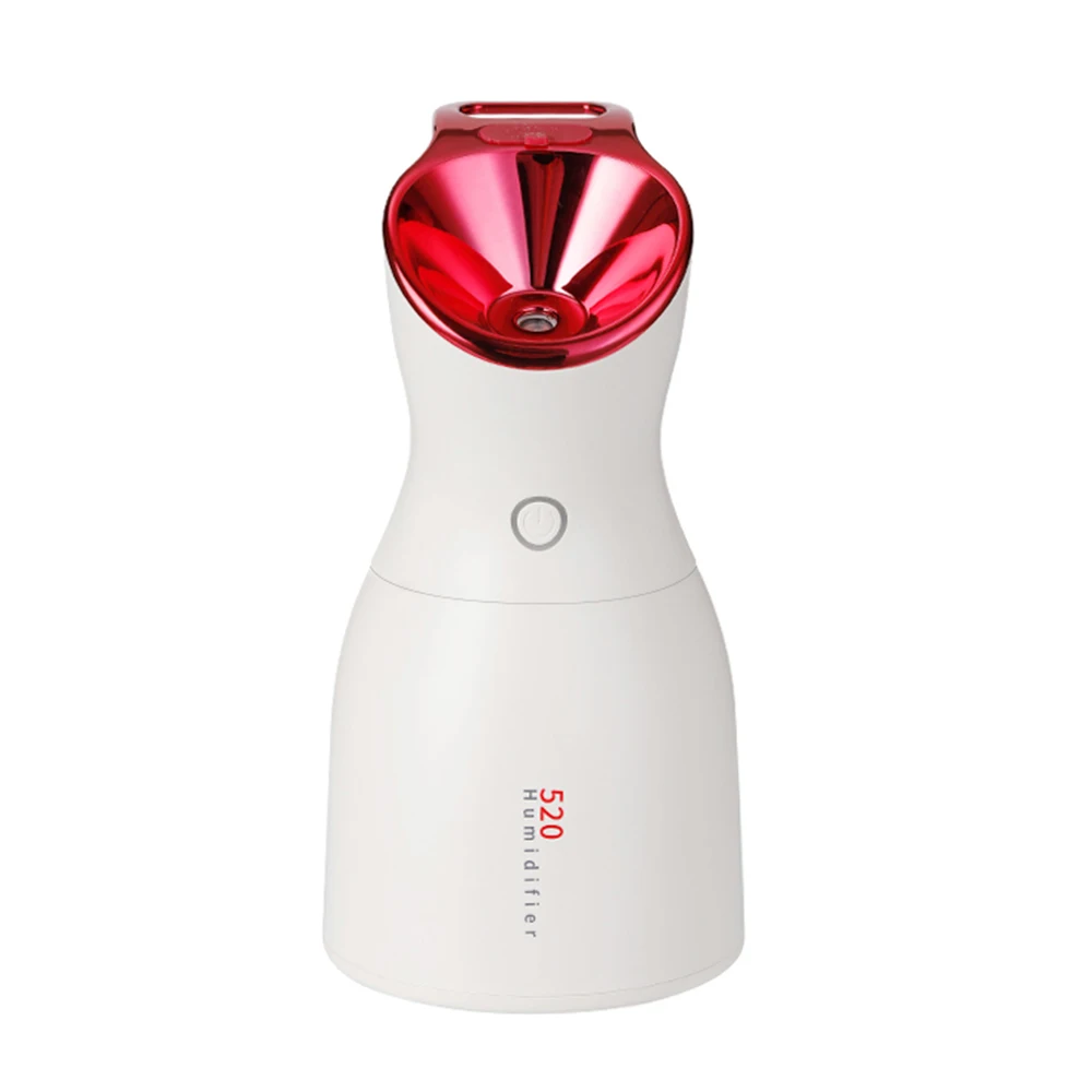 

Red Blue Nano Ionic Facial Steamer Deep Cleaning Beauty Tool Steaming Moisturizing Device Face Sprayer Humidifier Machine