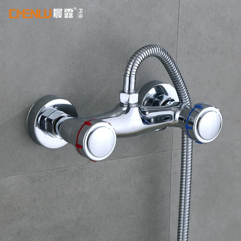 Кран напрямую от производителя крючки для ванной двухвалентный скрытый настенный смеситель для душа Ванная комната дождь смеситель для душа