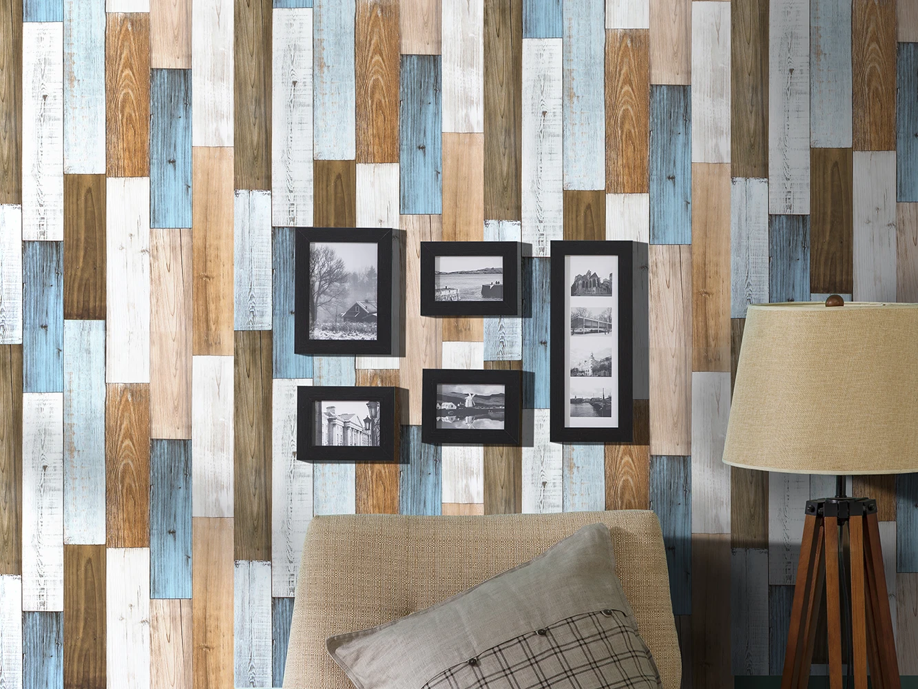 0.45*6m Thicken Wood self adhesive 3d Wallpaper for walls Vinyl Contact Paper Hotel Kitchen