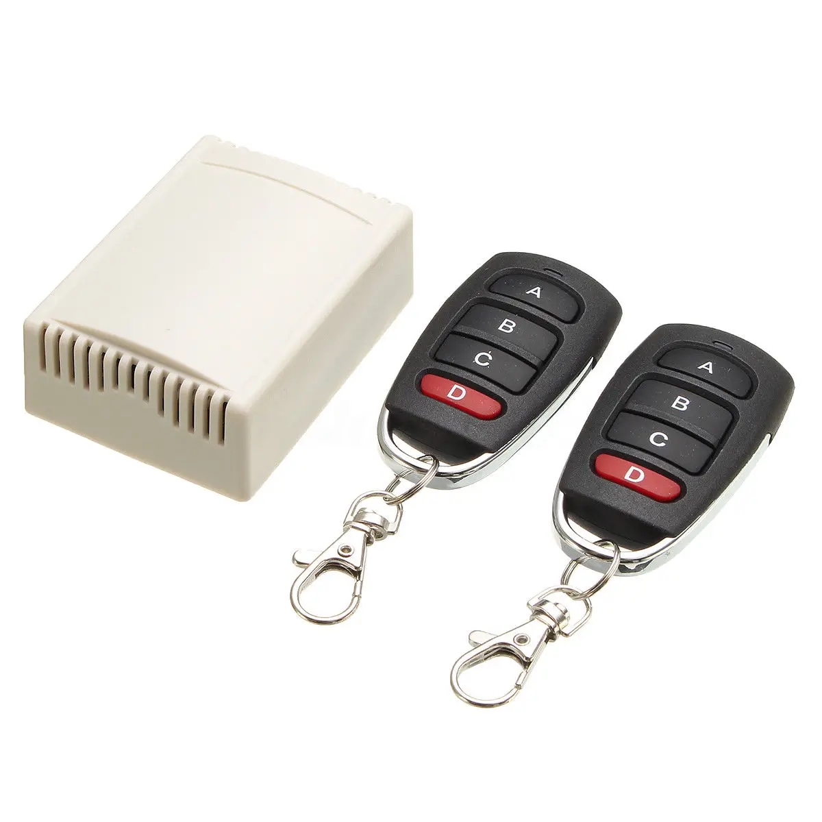 Смарт несколько DC 12V 24V 10A 315/433 MHz 4CH 4 CH беспроводное реле RF пульт дистанционного управления приемник+ 1 2 3 4 передатчик