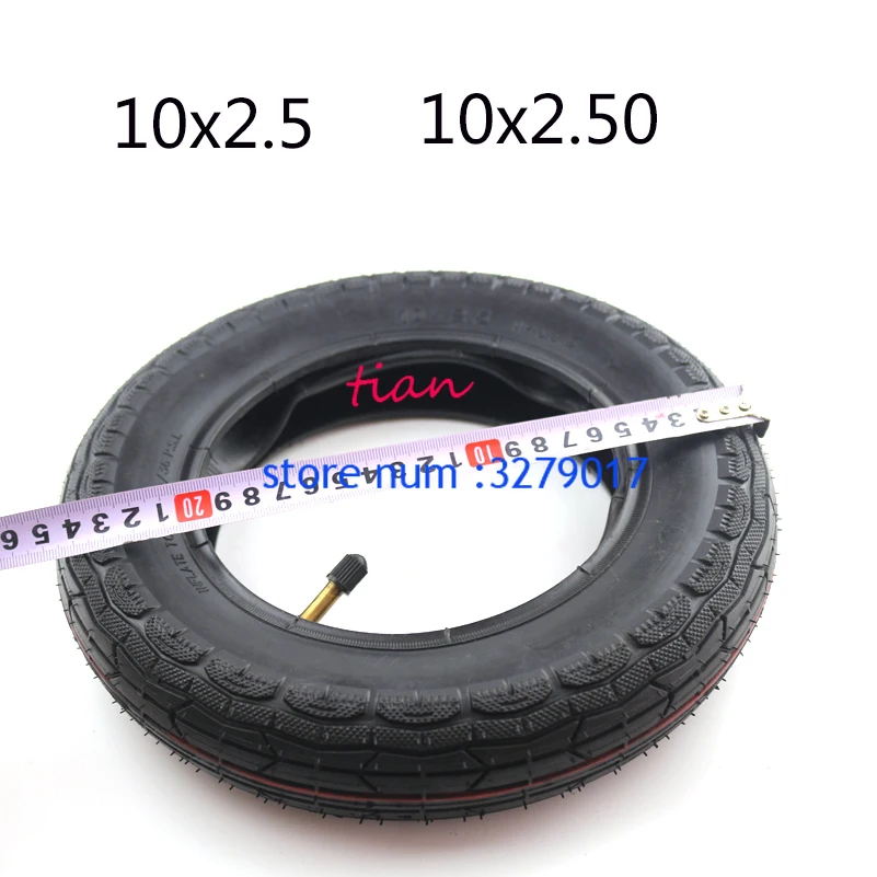 10x2. 50 шины с внутренней трубкой 10x2,5 подходит для электрического скутера 10x2,5