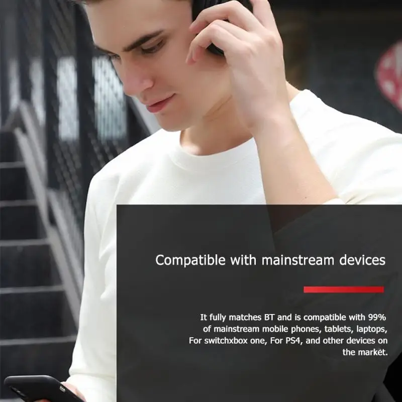 K-920 Bluetooth гарнитура складная беспроводная Bluetooth гарнитура двусторонние стерео спортивные наушники дальность передачи более 10 м