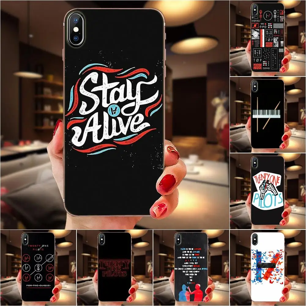 Популярный чехол Twenty One Pilots 21 Band для Sony Xperia Z Z1 Z2 Z3 Z4 Z5 compact Mini M2 M4 M5 T3 E3 E5 XA XA1 XZ Premium |