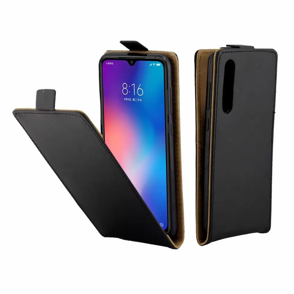 For Xiaomi Mi 9 Se Cell Phone Cover Case Business Vertical Flip Tpu Leather Case Card Slot For Xiaomi Mi 9 Se Adsorption Open Flip Cases Aliexpress