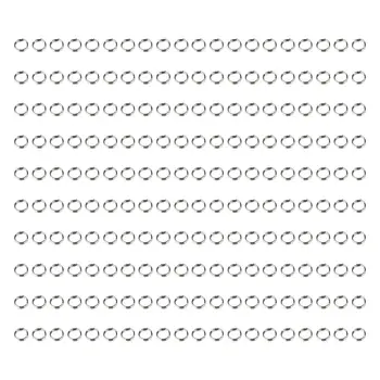 

200Pcs Dart Shaft Rings Silver Stainless Steel Nylon Darts Flight Protecter Dart Rod Protection Ring Lock Rod Device Dart Spring