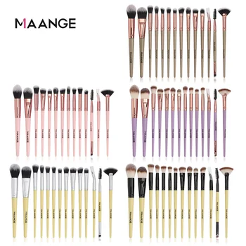 

MAANGE Pro Makeup Brushes Set14 pcs/lot Eye Shadow Blending Eyebrow Eyelash Eyeliner Brushes pincel Maquiagem For Makeup