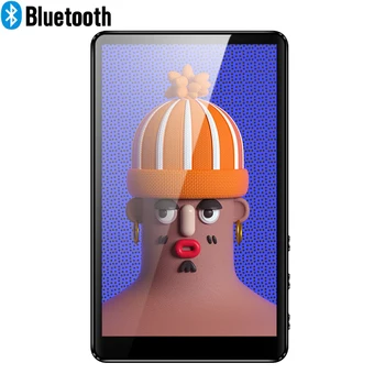 

Bluetooth MP4 Full Touchscreen Portable Walkman 4 Inch Sports Player MP3 E-book Music Player FM TF Video MP5 Movie Player