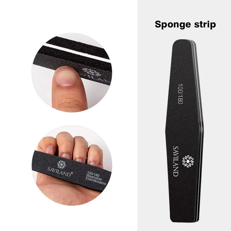 Spong strip Soak off 5 шт./компл. быстро строительство Типсы формы Proessional для поли гель кривая C формируя крепления наращивание ногтей искусство дизайнерский комплект с рисунком - Цвет: Spong strip