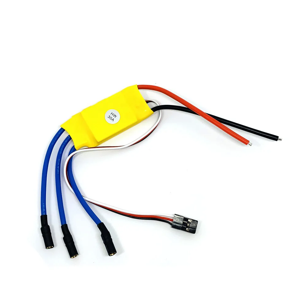 1 шт. RC BEC 20A 30A 40A ESC бесщеточный контроллер скорости двигателя подходит для многоточечных дронов с фиксированным крылом - Цвет: Bundle 05