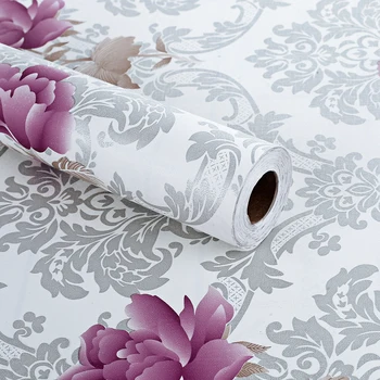 

China pvc vinyl designs decoration home wallpaper