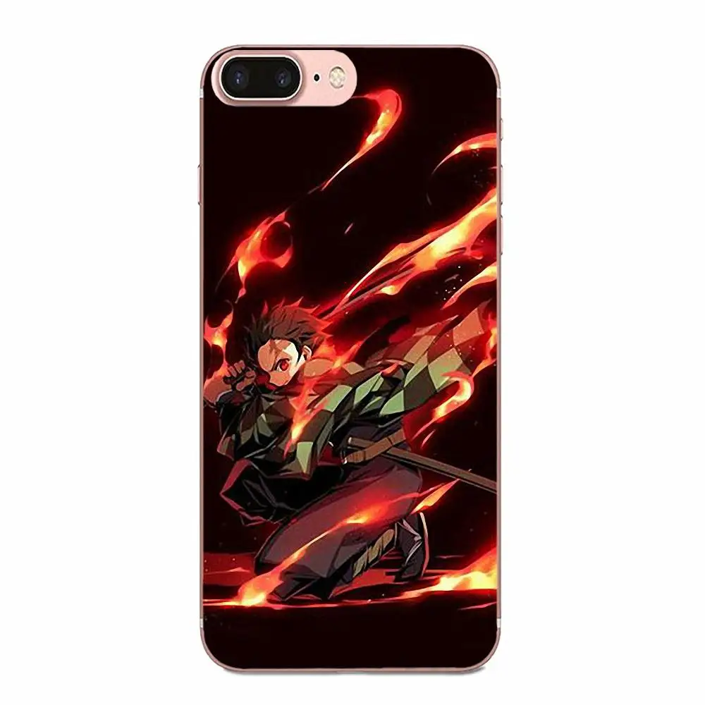 Уникальный Аниме Demon Slayer Kimetsu No Yaiba для Huawei Honor Nova Note 5 5I 7C 8A 8X10 Pro 9X Moto G G2 G3 G4 G5 G6 G7